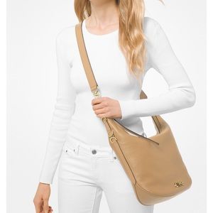 Michael  Kors Izzy Large Leather Shoulder Bag